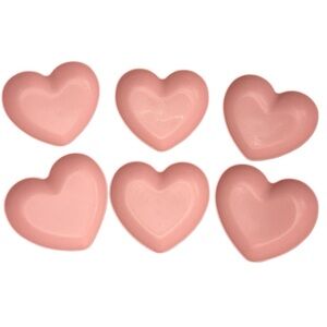 Hearts small plates set of 6 New